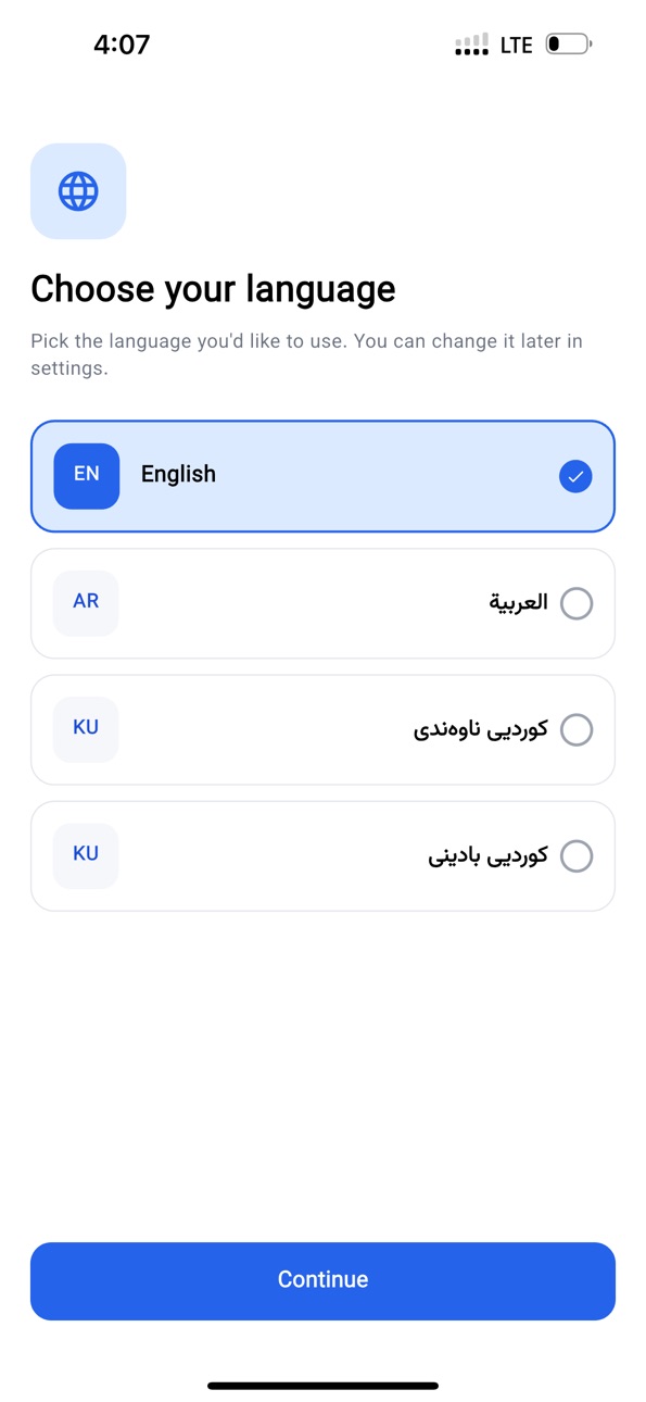iPhone screenshot