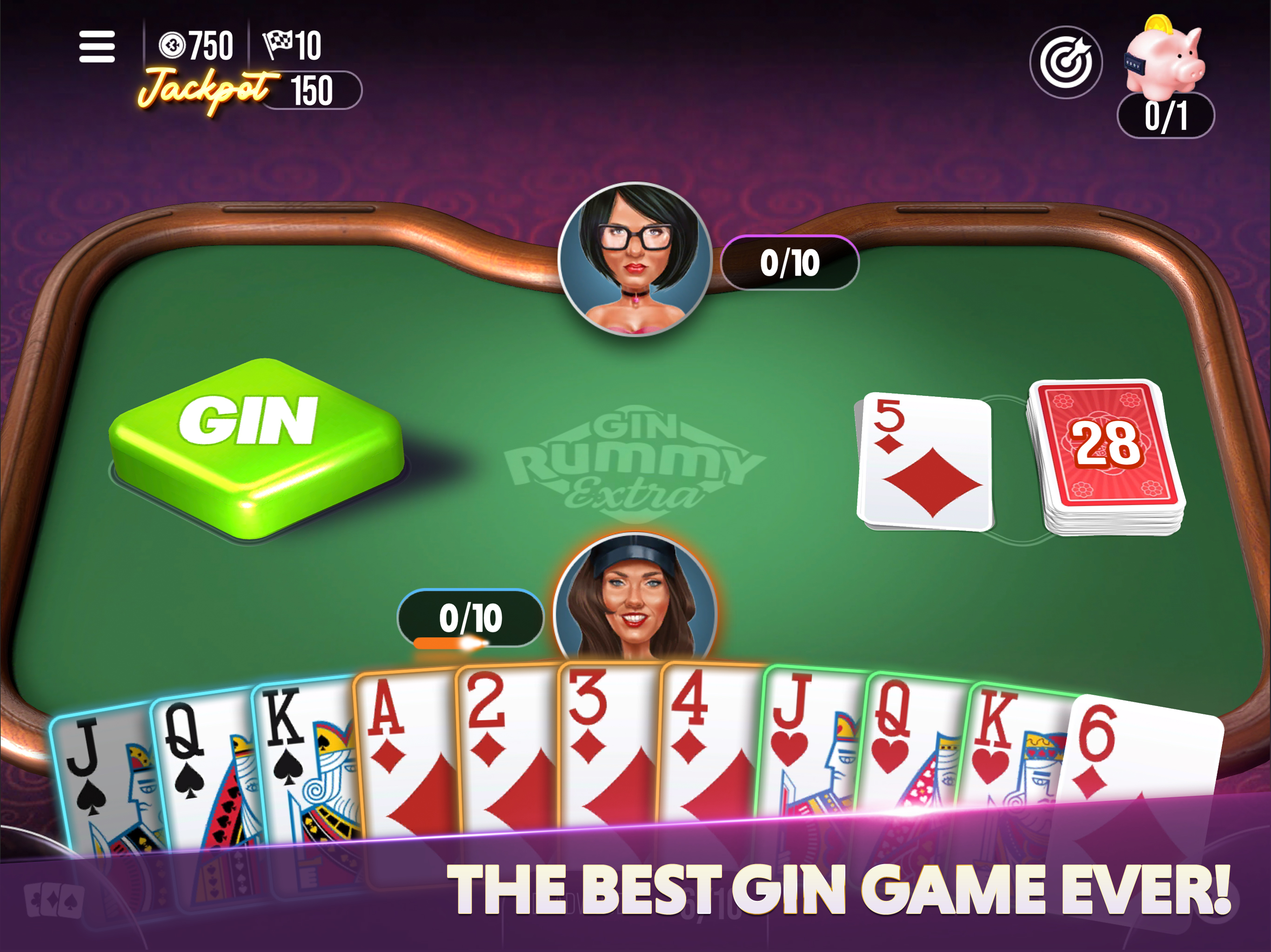 Gin Rummy Extra - Card Game screenshot 6