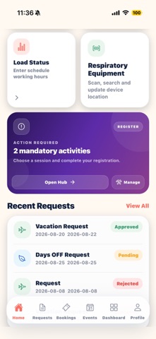 DutySync iPhone screenshot