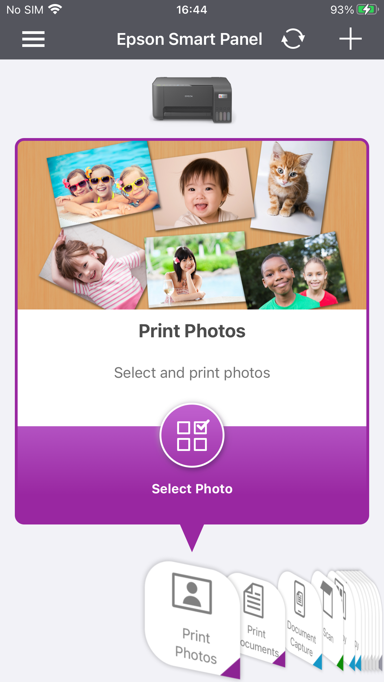 Epson Smart Panel screenshot 1