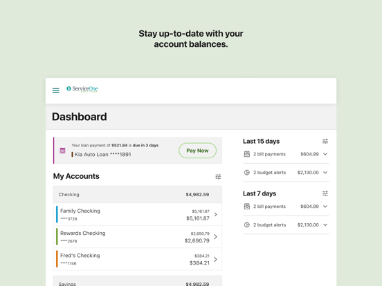 Screenshot #5 pour Service One CU