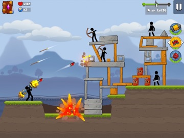 Boom Stick: Bazooka Puzzle