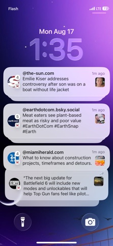 Notifs Grapevine Screenshot 1 of 6