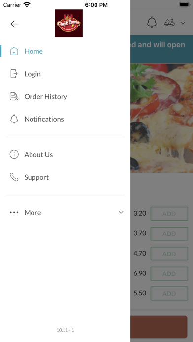 Clocktower Pizza KinlossForres Screenshot