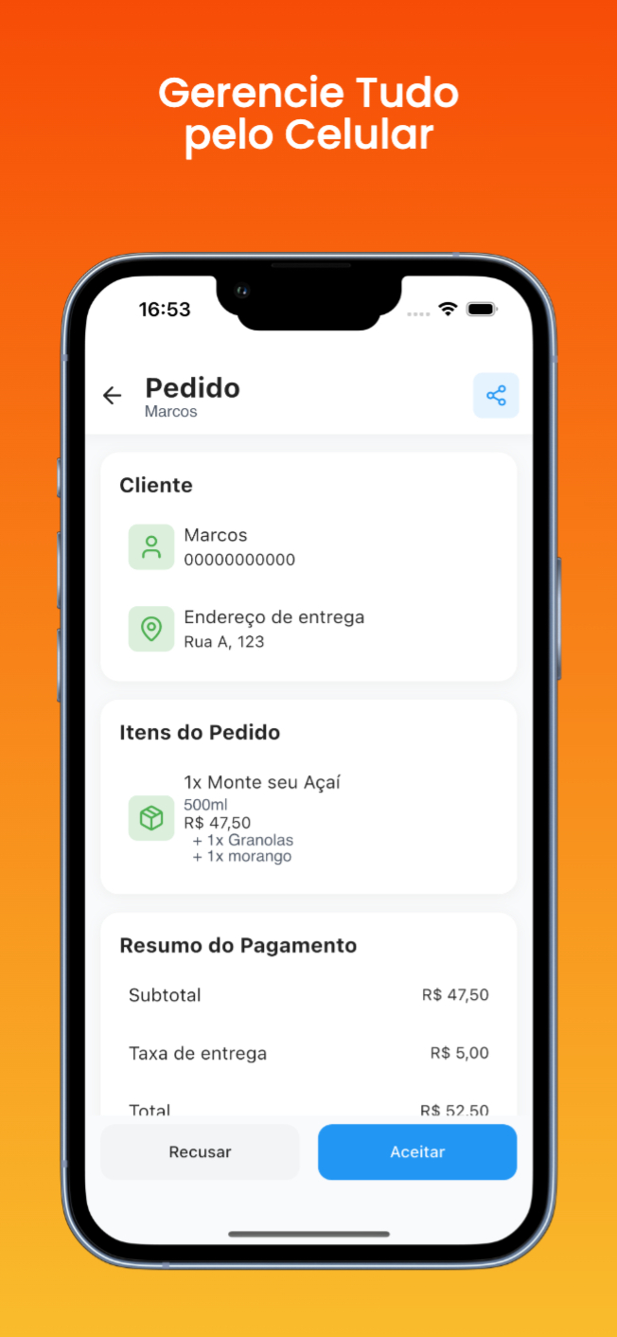 Pedindo Mais: Crie seu Link screenshot 3