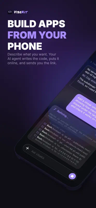 VibeKit - AI App Builder screenshot 1 of 7