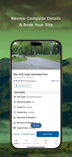 Recreation.gov screenshot 5