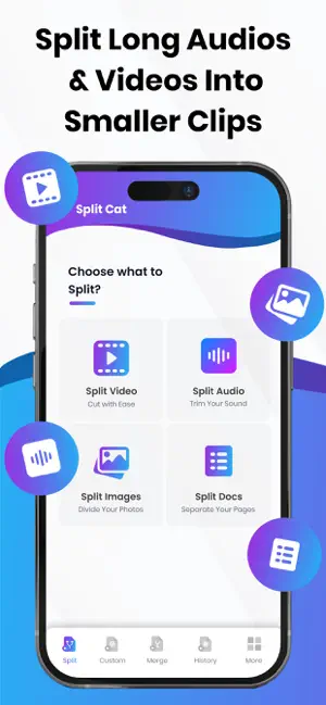 Video Splitter - Split Cat screenshot 1