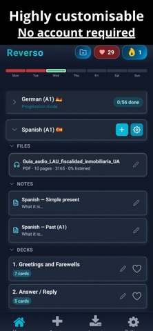 Reverso|Flashcard,Language,TTS Screenshot 1 of 9