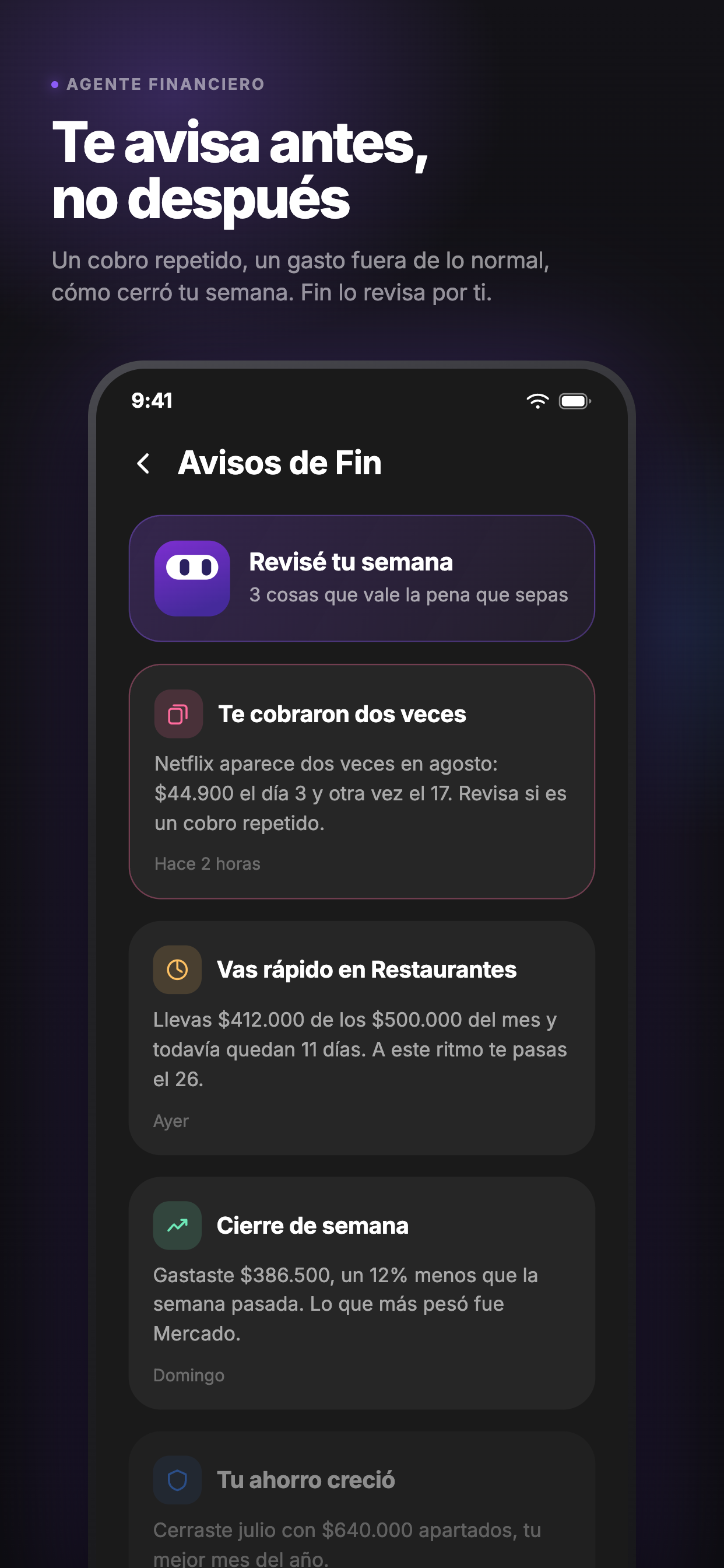FinAI - Finanzas con IA screenshot 4