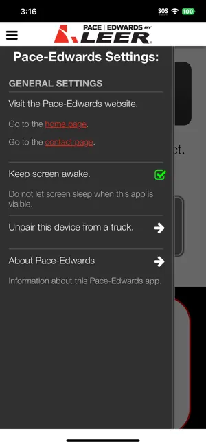 Pace-Edwards Electric Cover screenshot 4