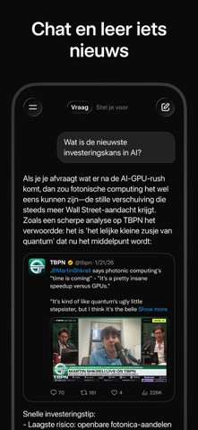 Grok: AI-assistent App Store preview screenshot 3