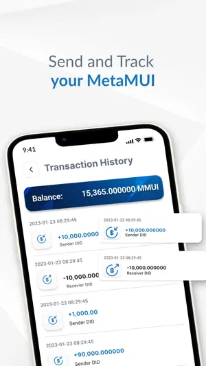 MetaMUI Wallet screenshot 3