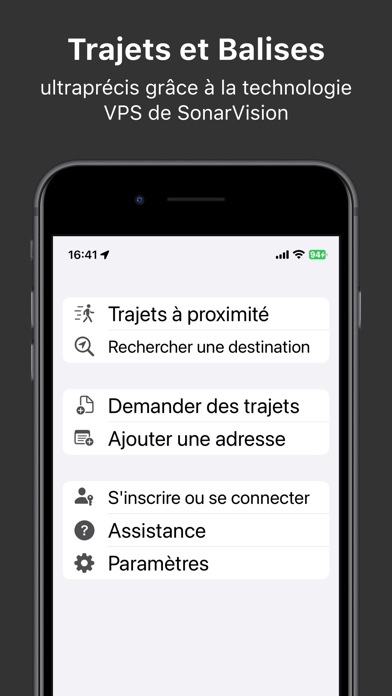 SonarVision : GPS Inclusif Screenshot