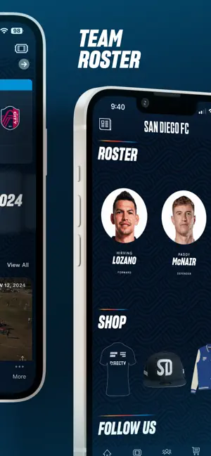 San Diego FC App iPhone screenshot 3