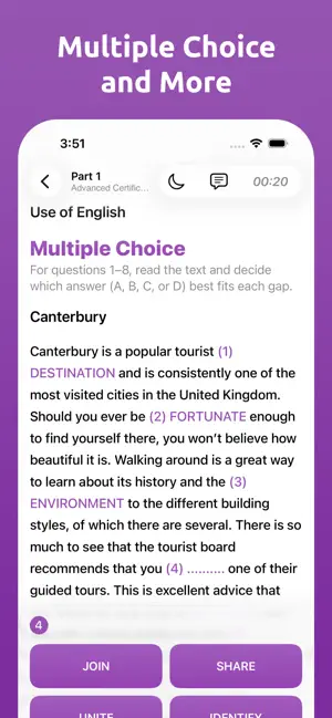 Cambridge C1 Exam Simulator screenshot 4