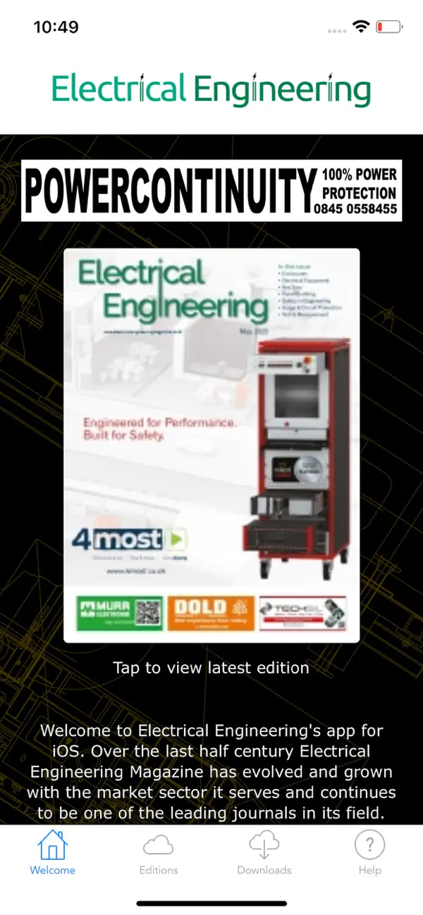 Screenshot #1 pour Electrical Engineering Mag
