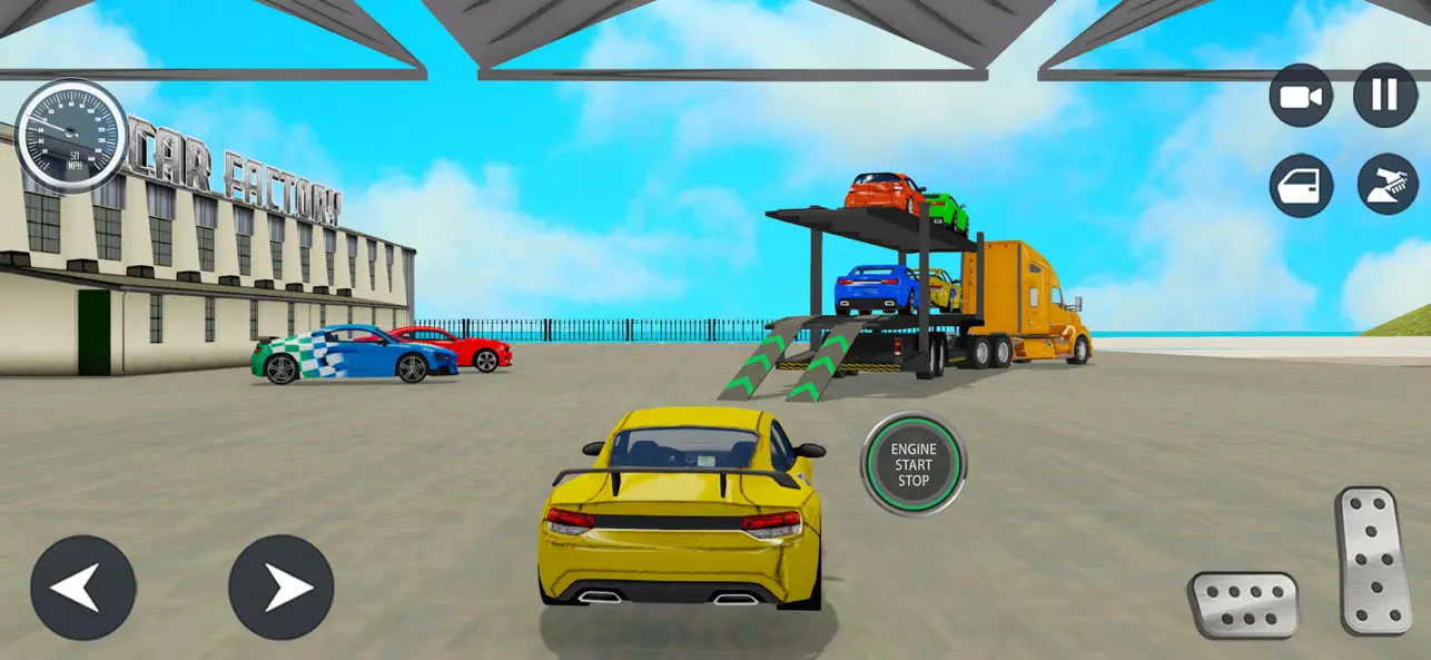 Screenshot #1 pour Transport de Voitures 3D