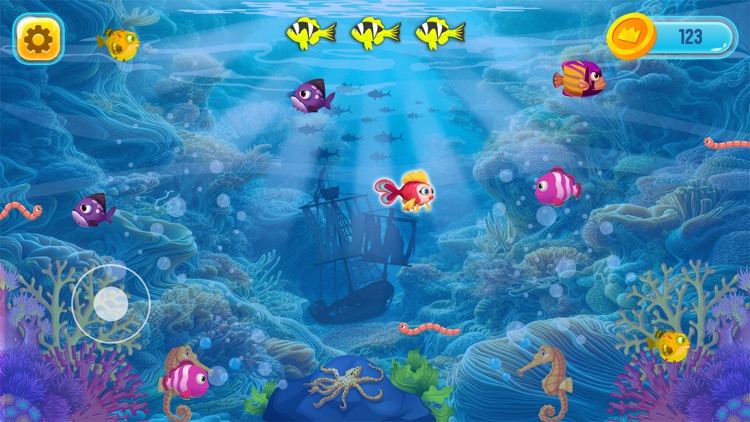 Fish Feeding Merge Game screenshot-3