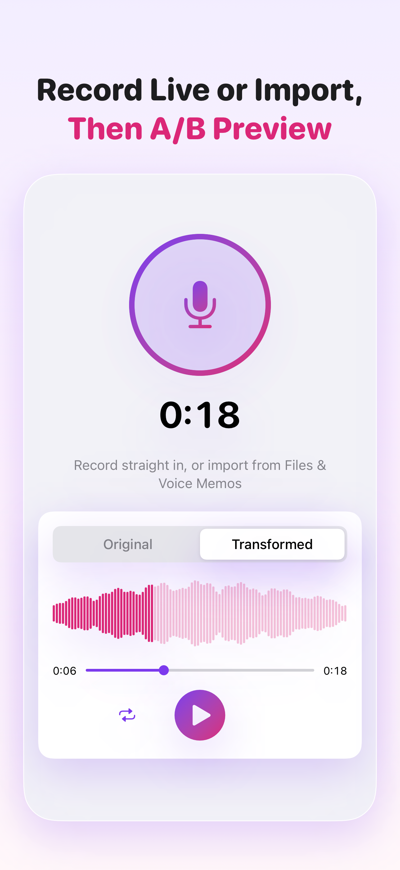 AI Voice Changer: Offline screenshot 6
