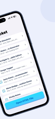 HTML Keep: mobile HTML Viewer Screenshot 4 of 4