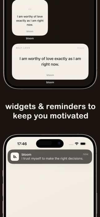 daily affirmations - bloom Screenshot 1 of 6