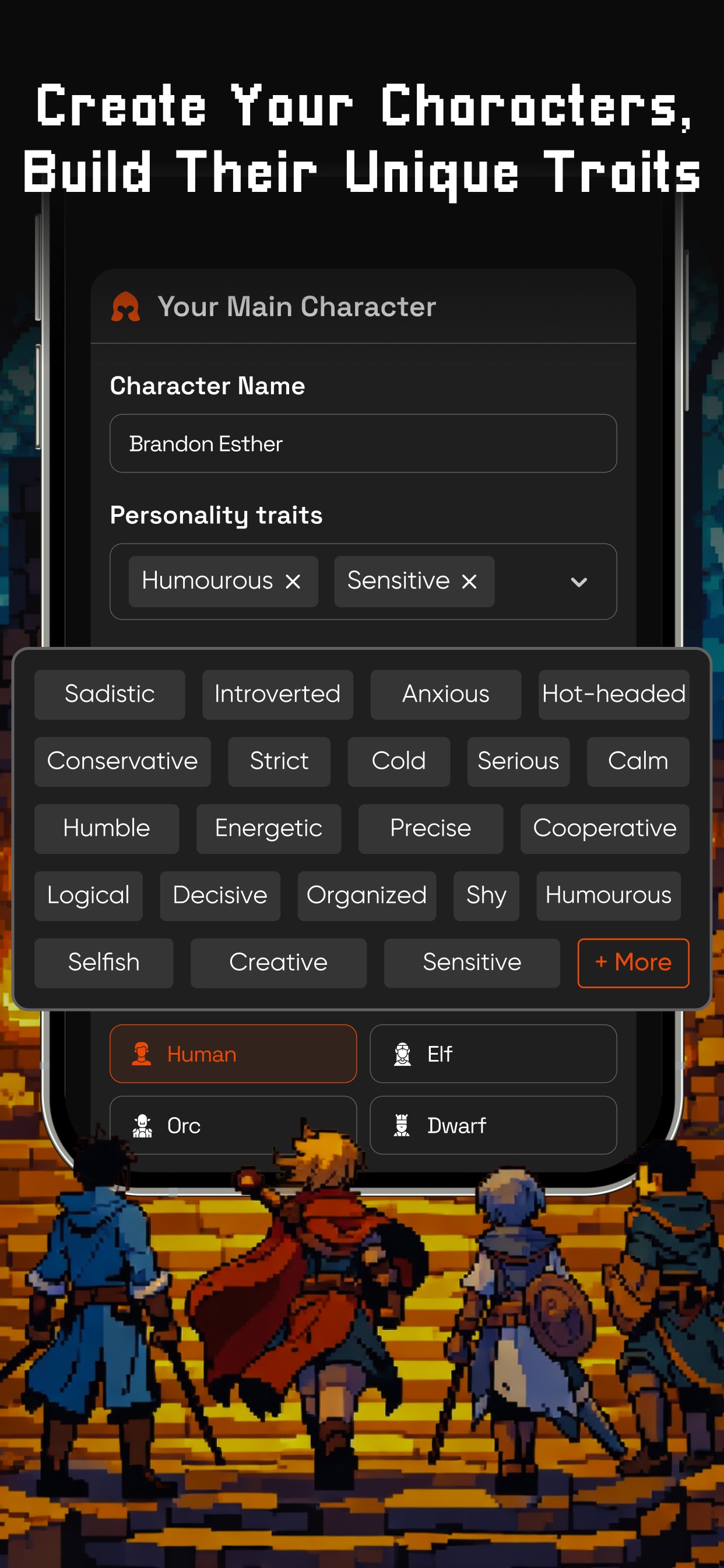 Screenshot 4 of RPG AI-Driven: Make Your Story