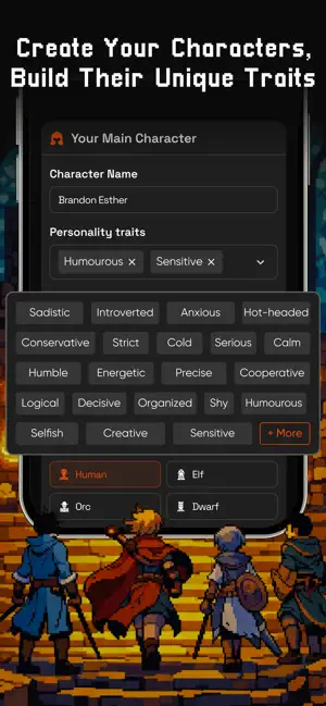 RPG AI-Driven: Make Your Story screenshot 4