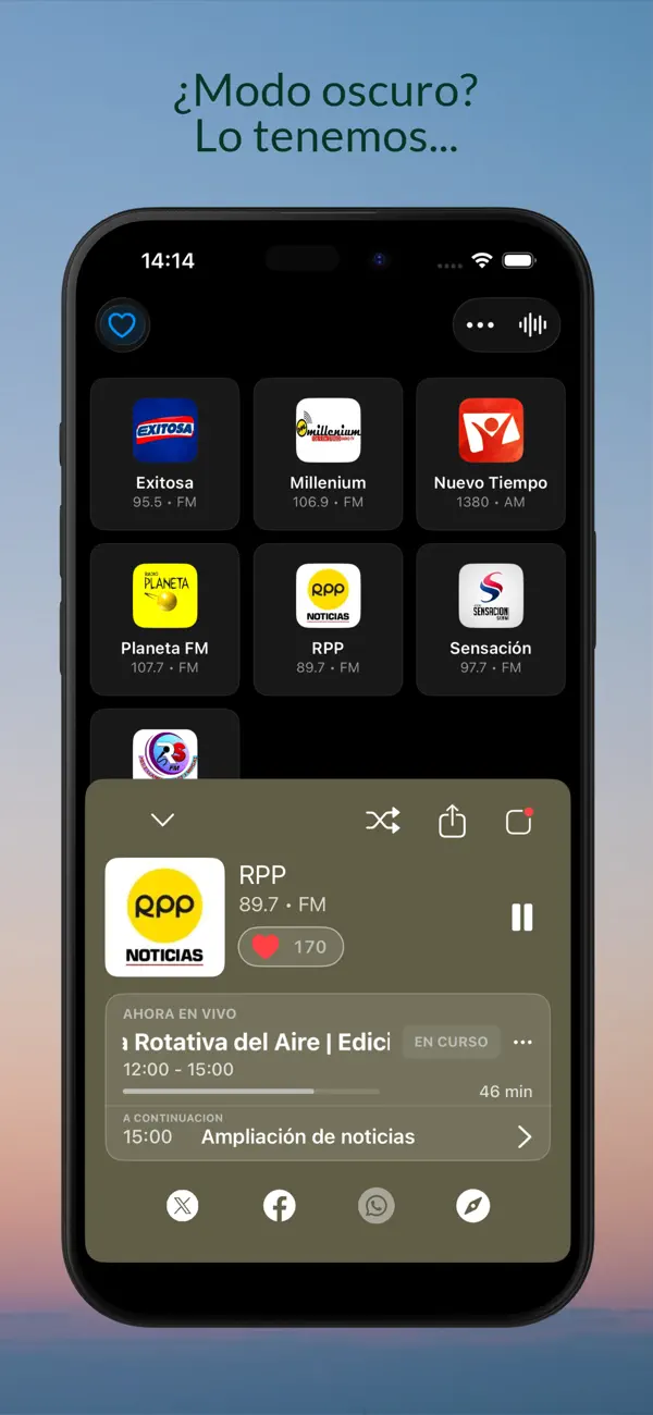 Screenshot #3 pour Radios Perú - AM y FM