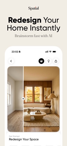 Spatial: AI Interior Design Screenshot 1 of 5