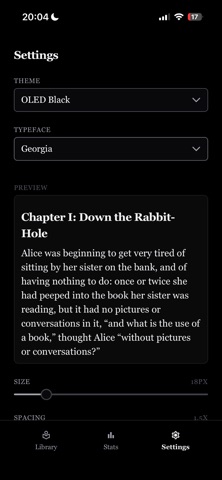 Prose Reader Screenshot 4 of 9