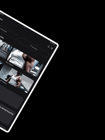 MYOATHLETIX iPad screenshot