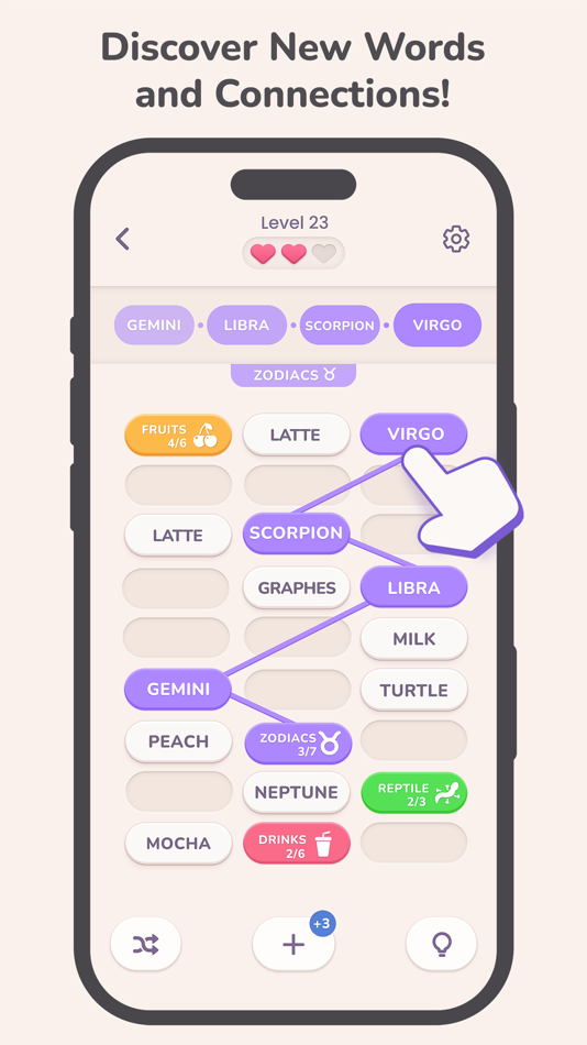 #4. Word Weaver: Association Game (iOS) By: Pine Games
