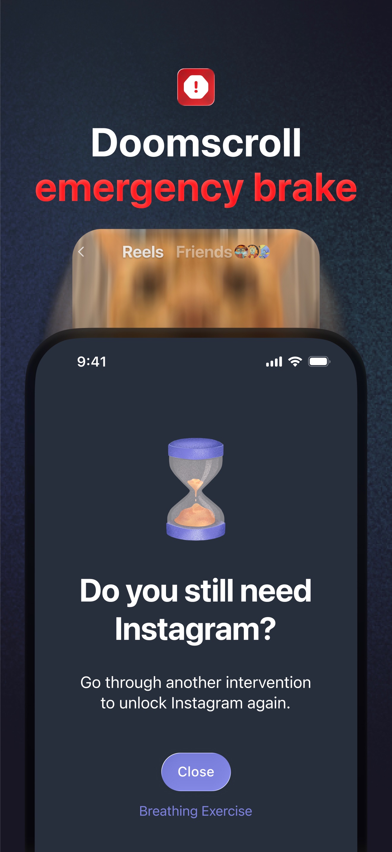 one sec | screen time + focus 스크린샷 3