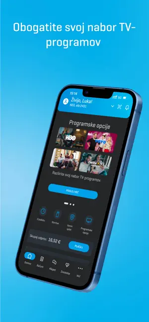 Moj Telekom screenshot 2