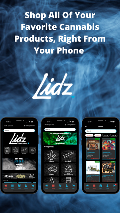 Lidz Cannabis Screenshot
