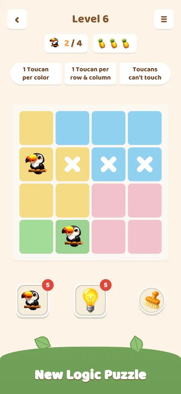 Toucandoku: Logic Puzzle 游戏截图