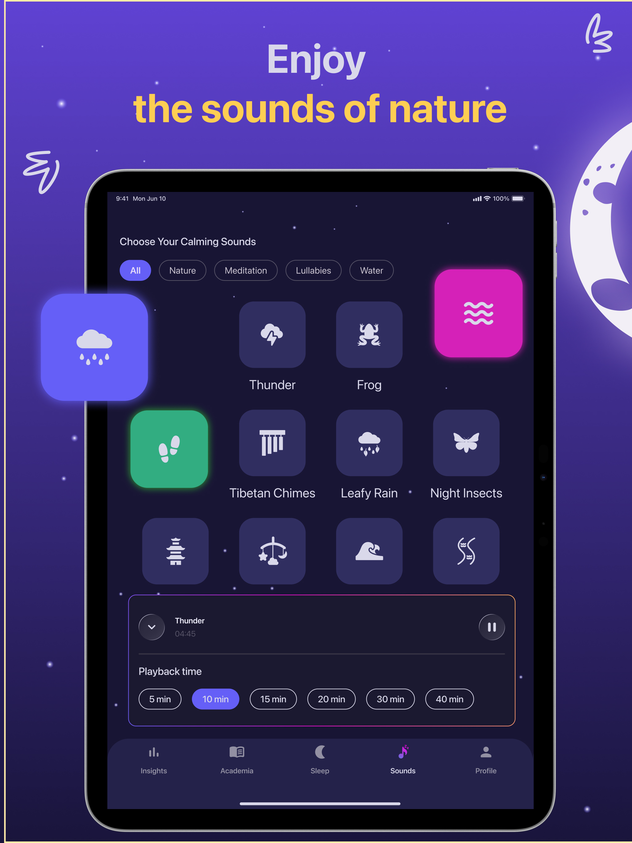 Sleep Tracker & Alarm - Moonap