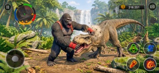Big Angry Gorilla City Smash app screenshot 3