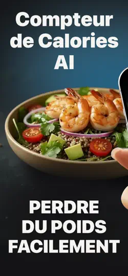 Capture d'écran de Calz－Calcul De Calories AI sur iPhone 4