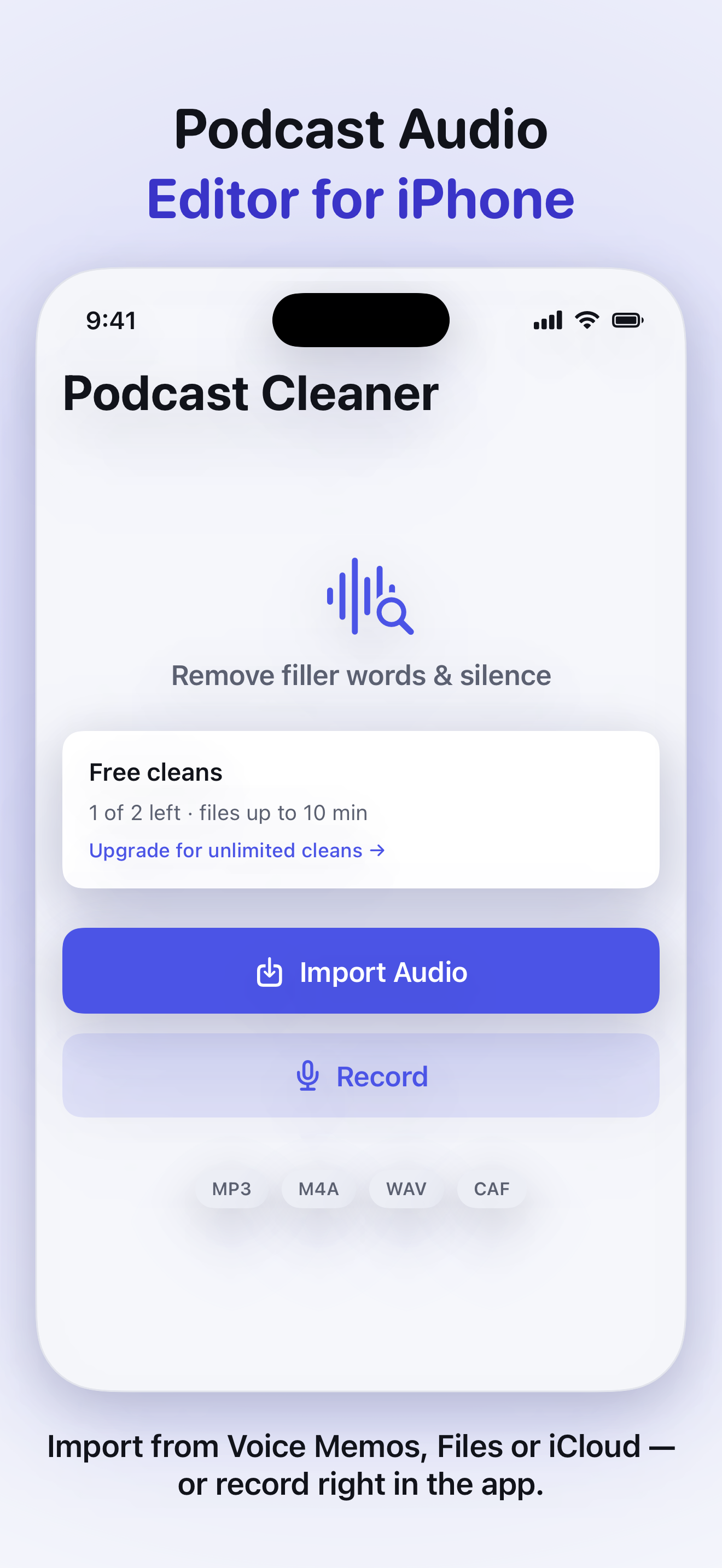 Podcast Cleaner: Um Remover screenshot 3