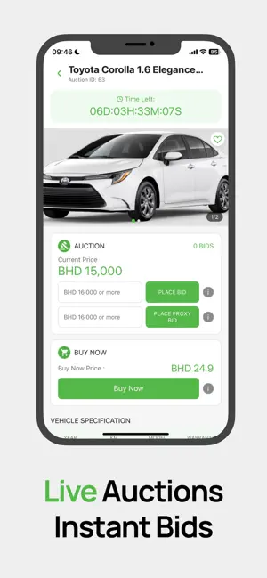 KPV Auction screenshot 2