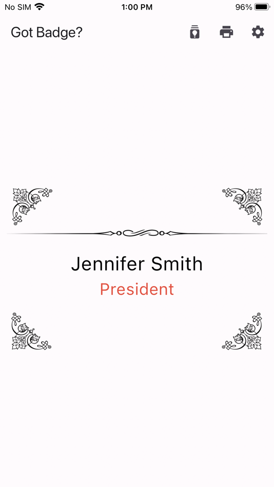 #3. Quick Name Badge (iOS) 由: Supplier Relations US, LLC.