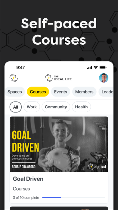 The Ideal Life Community iPhone screenshot 2 - Social Networking app