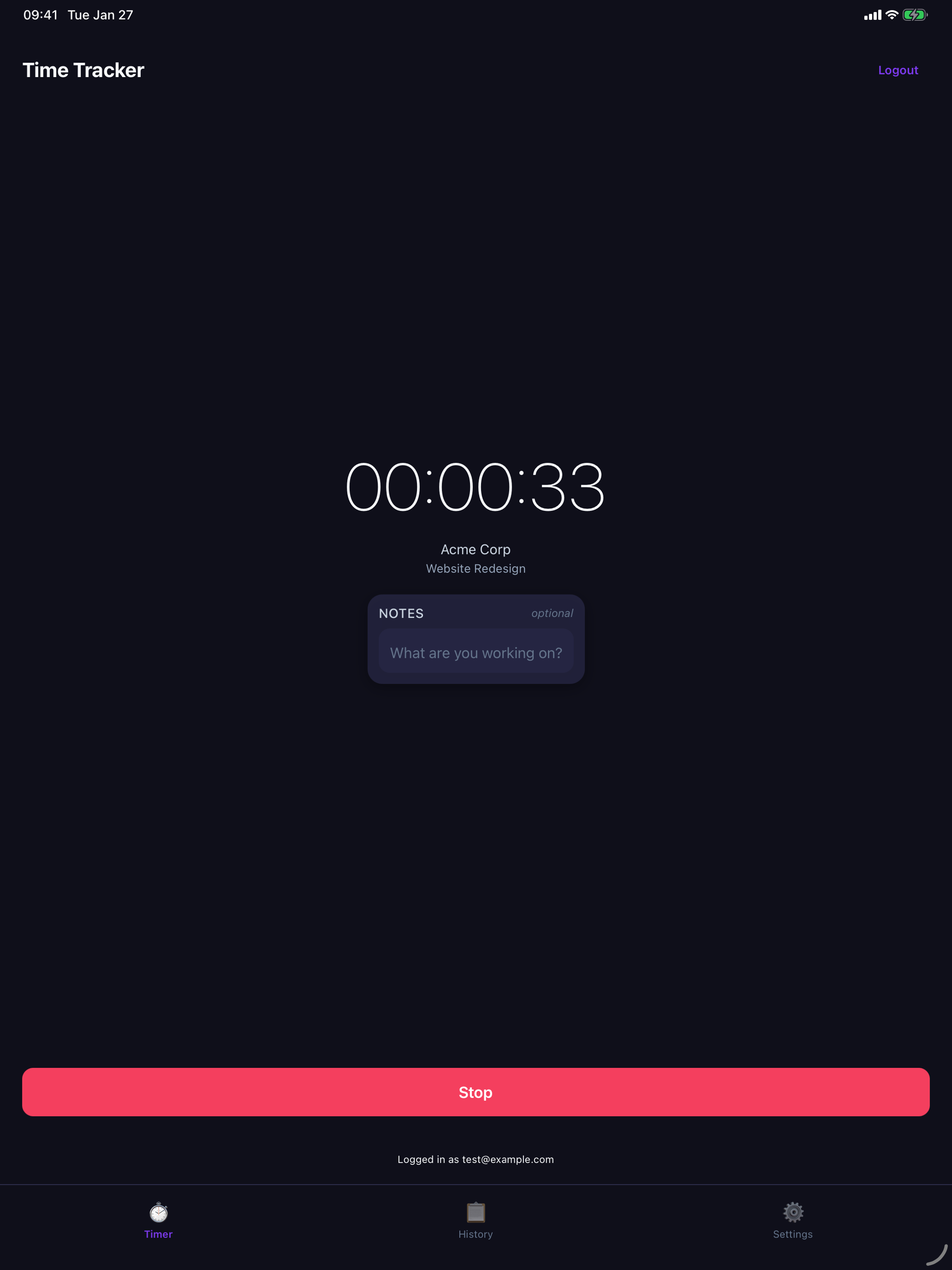 Time Tracker for freelancers screenshot 9