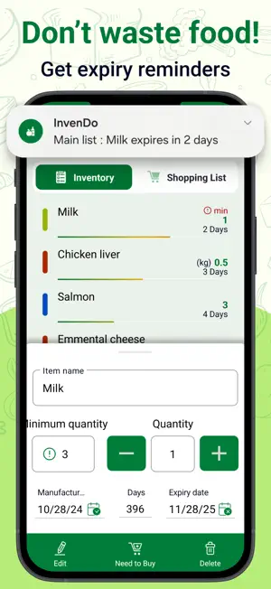 Home&Pantry Inventory: InvenDo screenshot 2
