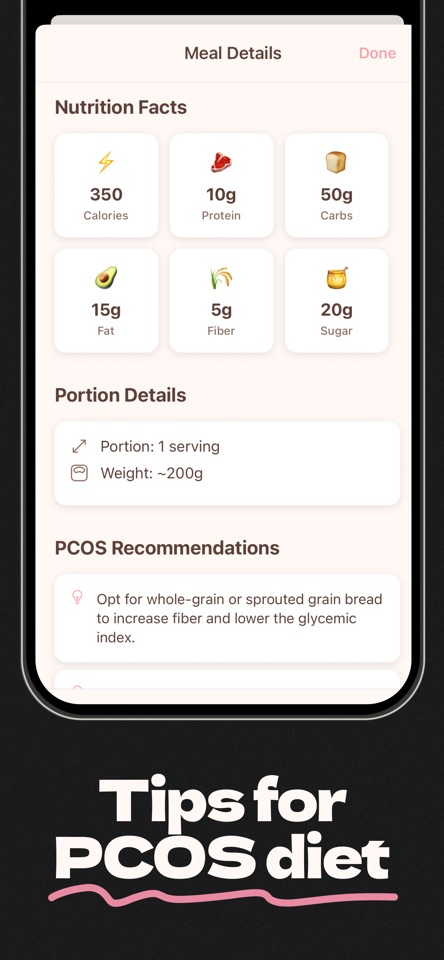 PCOS Polly screenshot 3