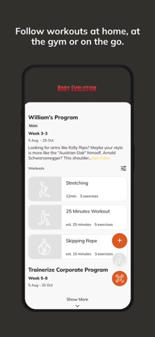 Body Evolution Online iPhone screenshot