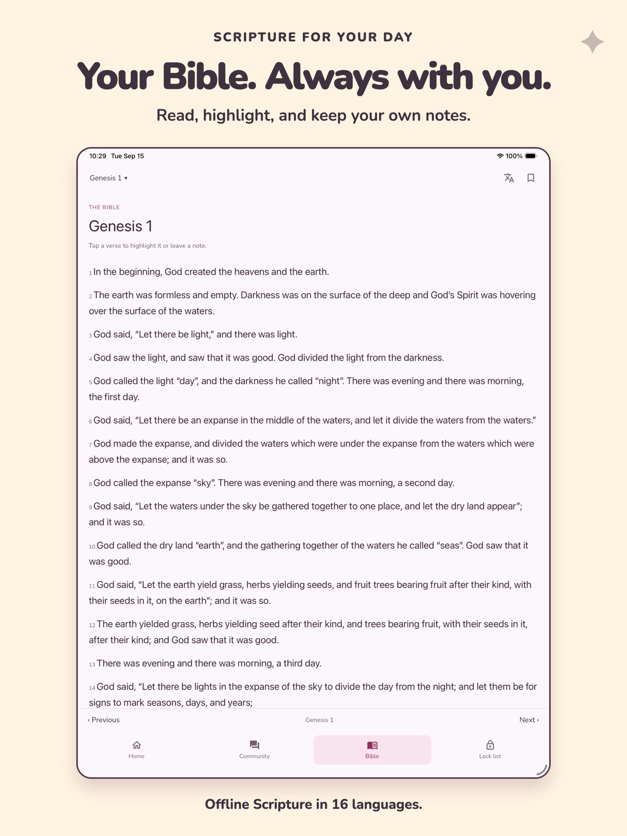 Screenshot 9 of First Amen: Prayer App Blocker