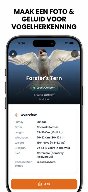 Vogels Herkennen AI - Birdby iPhone screenshot 3